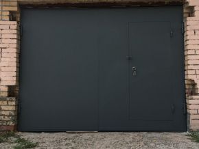 Полуярославский переулок, г. Москва Синие ворота, замок САМ, монтаж и доставка включены