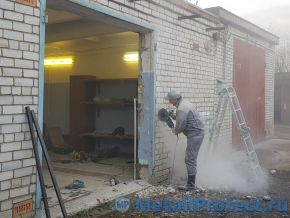 Увеличение гаражного проёма по ширине Увеличиваем гараж по ширине