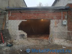 Удаляем боковые стены Удаляем боковые стены